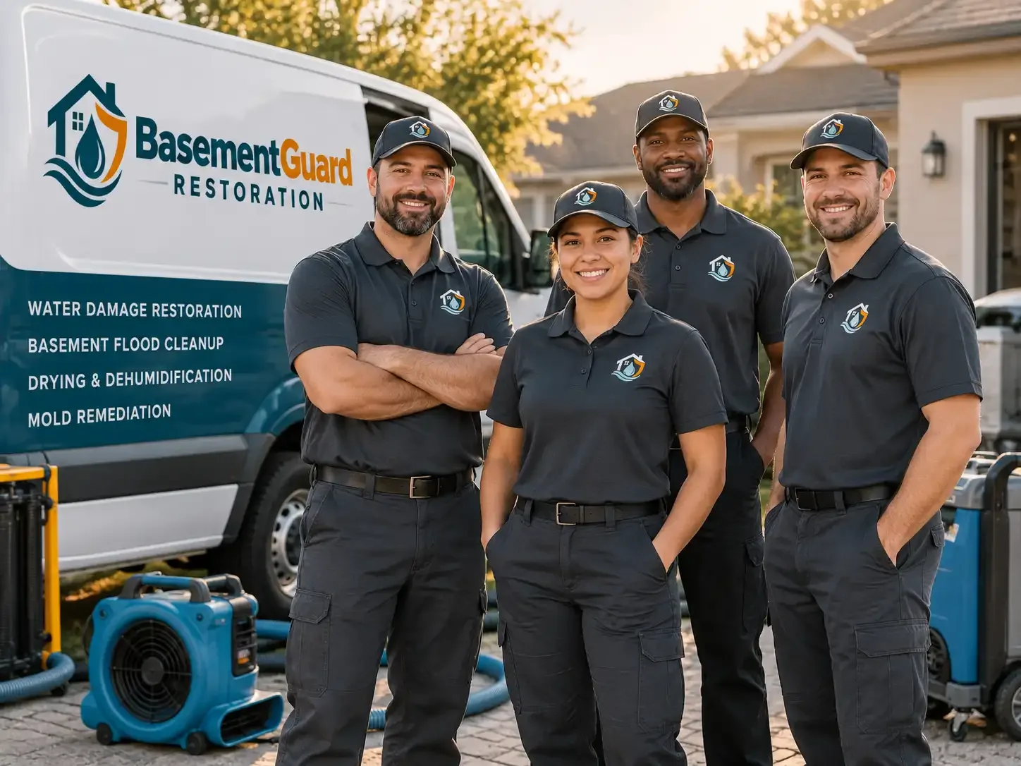 Basement Water Damage Restoration company in Woodward, PA